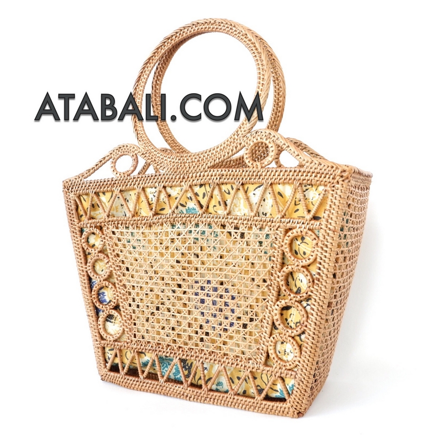 balinese rattan bags